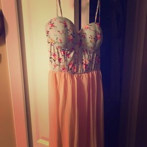 Floor length summer dress